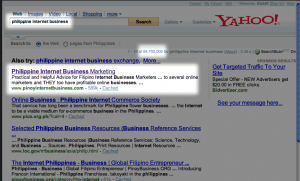 PIB's ranking on Yahoo as of Sept. 9, 2009 #1 on Yahoo